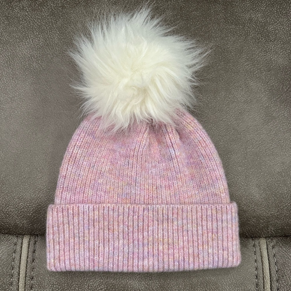 NWOT LOFT Pom Pom Hat